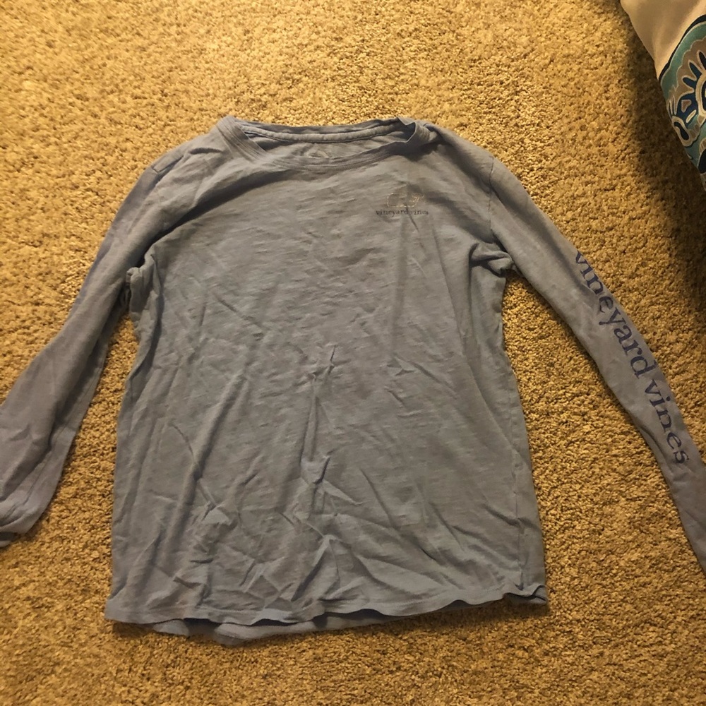 Indigo/blue vineyard vines long sleeve